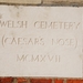 WELSH CEMETERY - CAESAR's NOSE - 1917