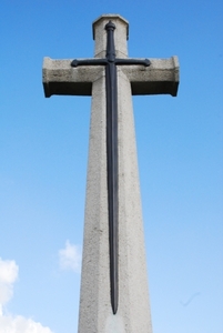 Welsh Cemetery - Caesar's Nose - Cross of Sacrifice
