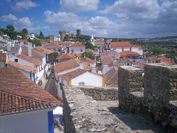 3d Obidos  _straatbeeld _en burcht