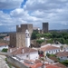 3d Obidos  _zicht op binnenstad en burcht vanaf de wallen