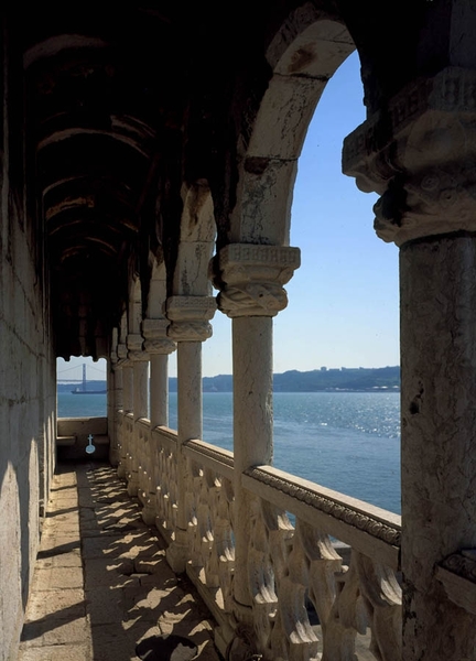 2 Lissabon _Belem toren _Renaissance loggia op de eerste verdiepi