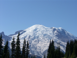 mount rainier wat een pracht berg