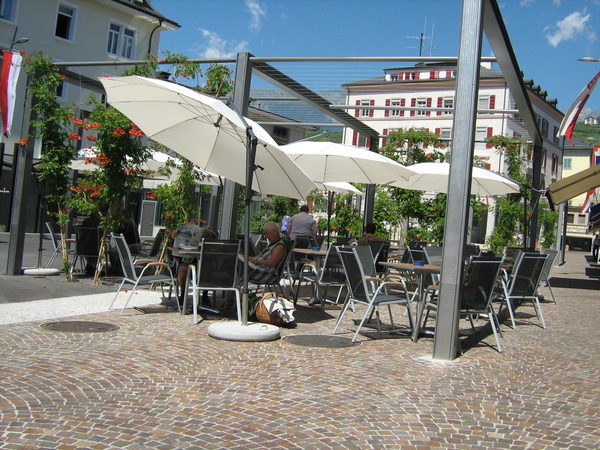 Aangename terrasjes in Sion