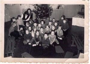 LydiaGlasbergen1957kleuterschool