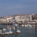 Boulogne zicht over de haven en de stad