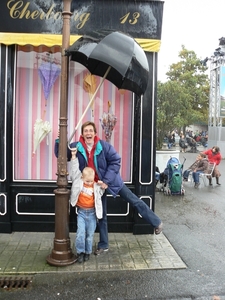 zingen in de regen met oma