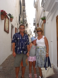 met vakantie