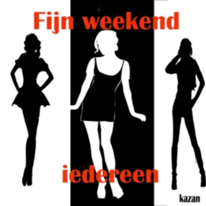 Weekend groet