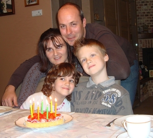 Onze Karel Jessica en sloebers An issa en Niels