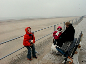 Alleen op het strand !