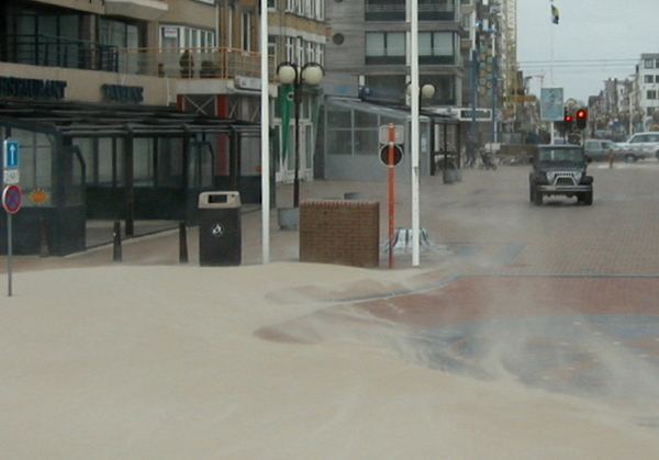 moest er zand zijn ?