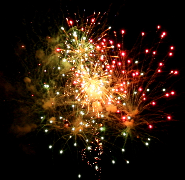 Nieuwjaarsvuurwerk 1-1-2010