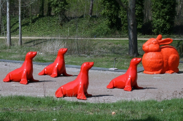 Moderne kunst- Koksijde - Abdijmuseum Ten Duinen 1138