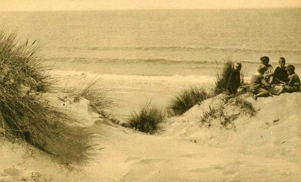 Uit de oude doos - Koksijde - zee,strand en duinen.