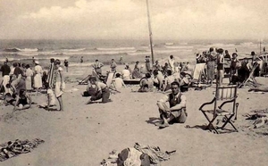 Uit de oude doos - Koksijde strand.