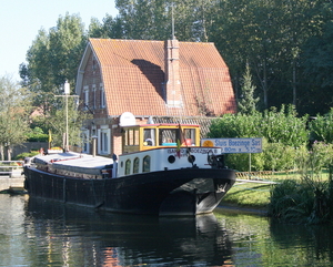 Aan de sluis van Boezinge.