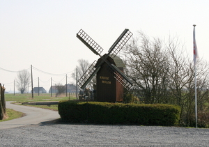 Eggewaartskapelle - omgeving Molenwal.