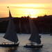 Zonsondergang in Aswan
