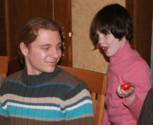 29 nov 2008 Sinterklaas bij Griet - Christian en Annelien