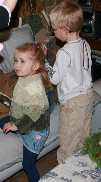 29 nov 2008 Sinterklaas bij Griet - Kato en Niels