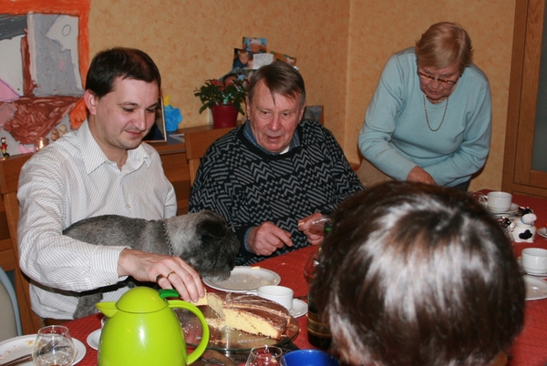 29 nov 2008 Sinterklaas bij Griet Pedro, Tudo tante en nonkel