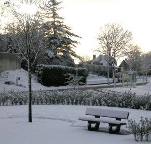Sneeuwlandschap Limburg