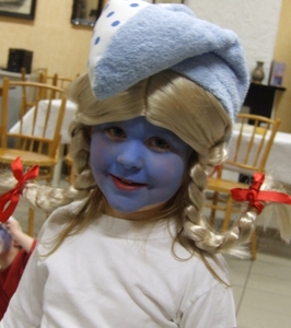 Lise de kleine smurfin