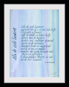 Als de ziele luistert