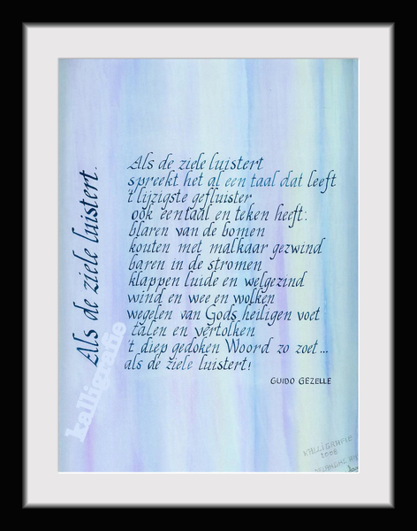 Als de ziele luistert