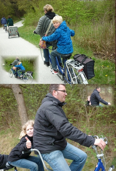 Fietsen op Schier