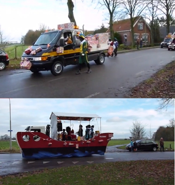 Pakjesbezorgdag Zuidbroek.