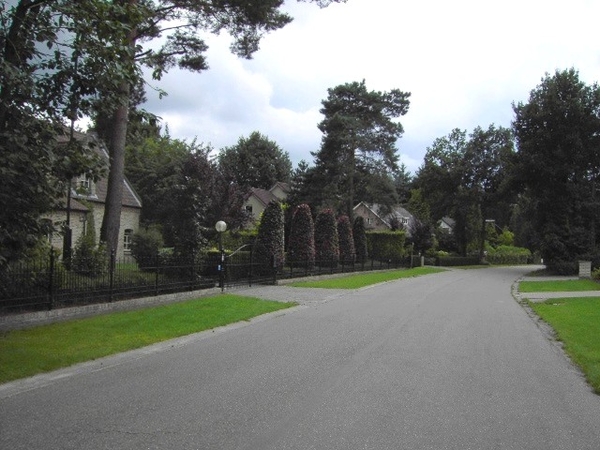 Straat van mijn B&B.