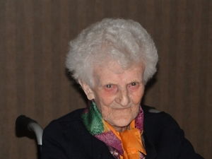 Gabrielle 96 jaar 8 febr.2011