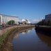 004 Mechelen Zicht op de Dijle vanaf Nekkerspoelbrug