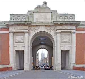 De Menenpoort in Ieper