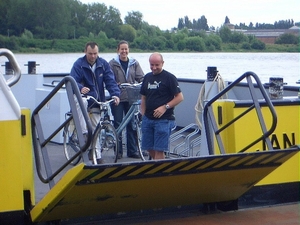 70- de veerboot Bazel-Hemiksem