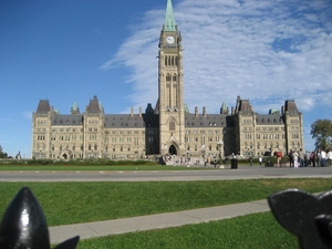 Kopie van de Big Ben in Ottawa