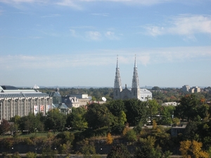 De kathedraal van Ottawa.
