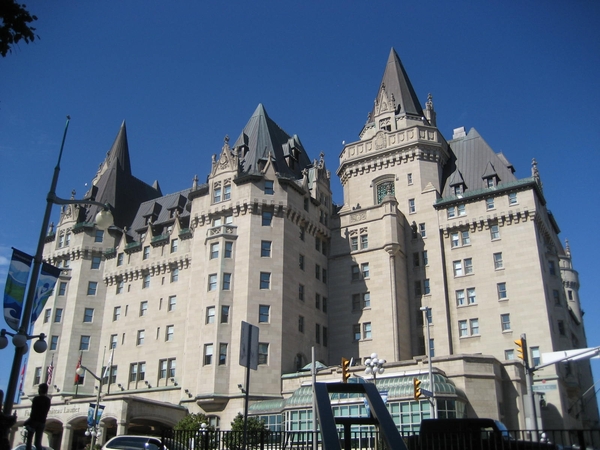 Het kasteel omgebouwd tot hotel.