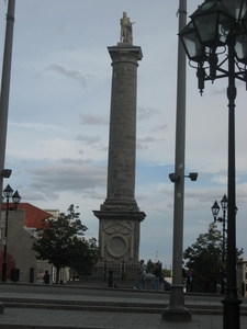 Een beeld zonder hoogtevrees. The Nelson Column