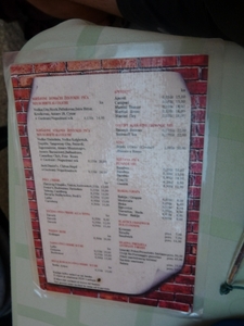 2009_07_22 071 Novigrad - menukaart 'Slow food'