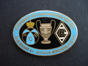 Club Brugge - Borussia Munchengladbach 1976-77 1/4 de finale