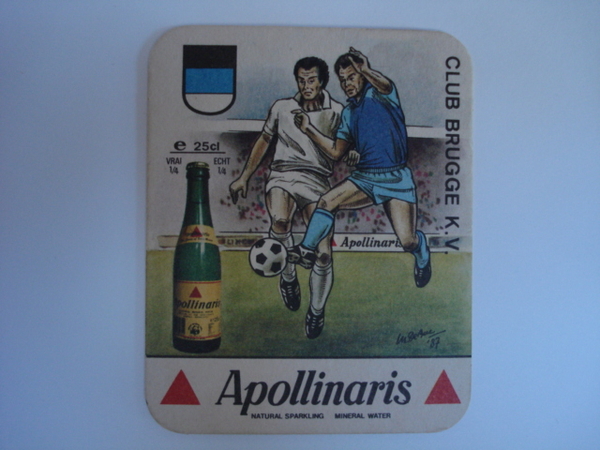 Apollinaris bierkaartjes Club Brugge 010