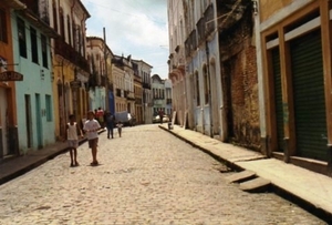 Straatje in San Salvador