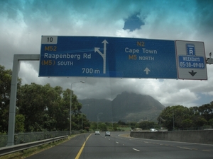 Bewolkt, maar warm 26C in Kaapstad