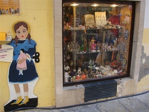 Een typisch Mallorcaans souvenirswinkeltje