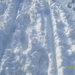 sporen in de sneeuw