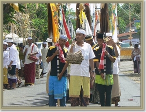 Ceremonie in Carangsari