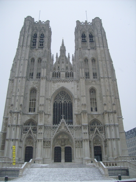 de kathedraal van Sint-Michiel en Sint-Goedele
