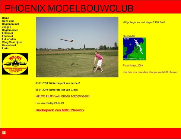 Phoenix Modelbouwclub site en interviews